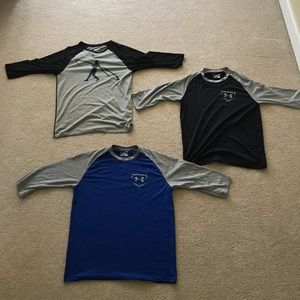 Bundle of Men’s 3/4 Sleeve Baseball Shirts